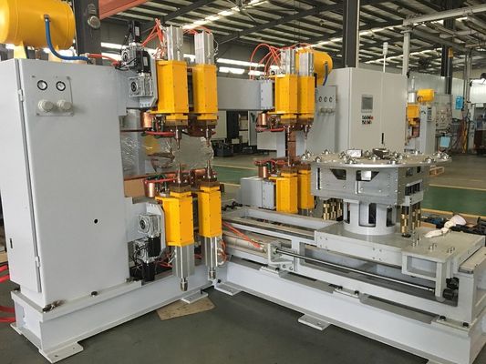 3 фазы Алюминиевые сварщики с многоголовой сваркой