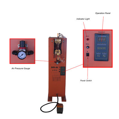 DN25 Сопротивление 25KVA Рокер-Арм Спектная сварочная машина
